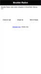 Mobile Screenshot of boulderradon.com